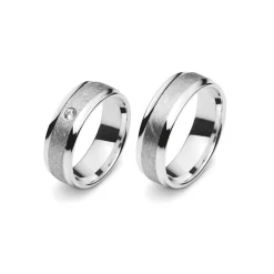 Partnerring Silber 925