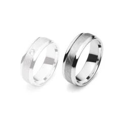Partnerring Silber 925