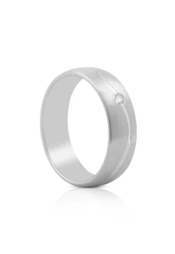 Partnerring Silber 925 Zirkonia