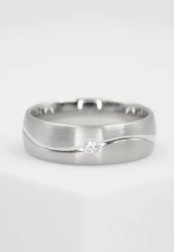 Partnerring Silber 925 Zirkonia