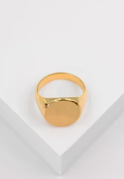 Plattenring Gelbgold 750