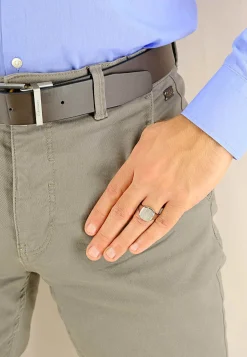 Plattenring Silber 925