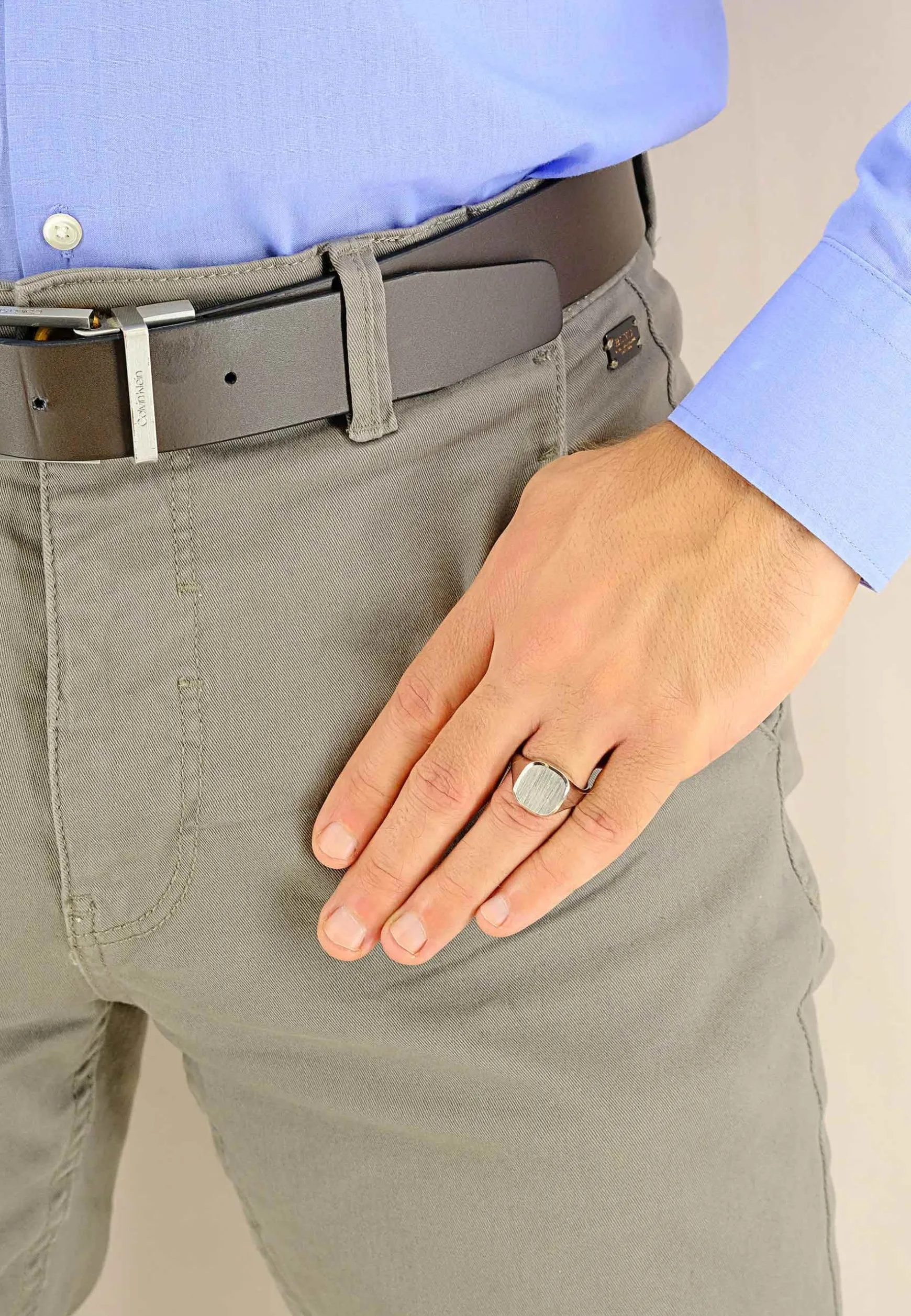 Plattenring Silber 925