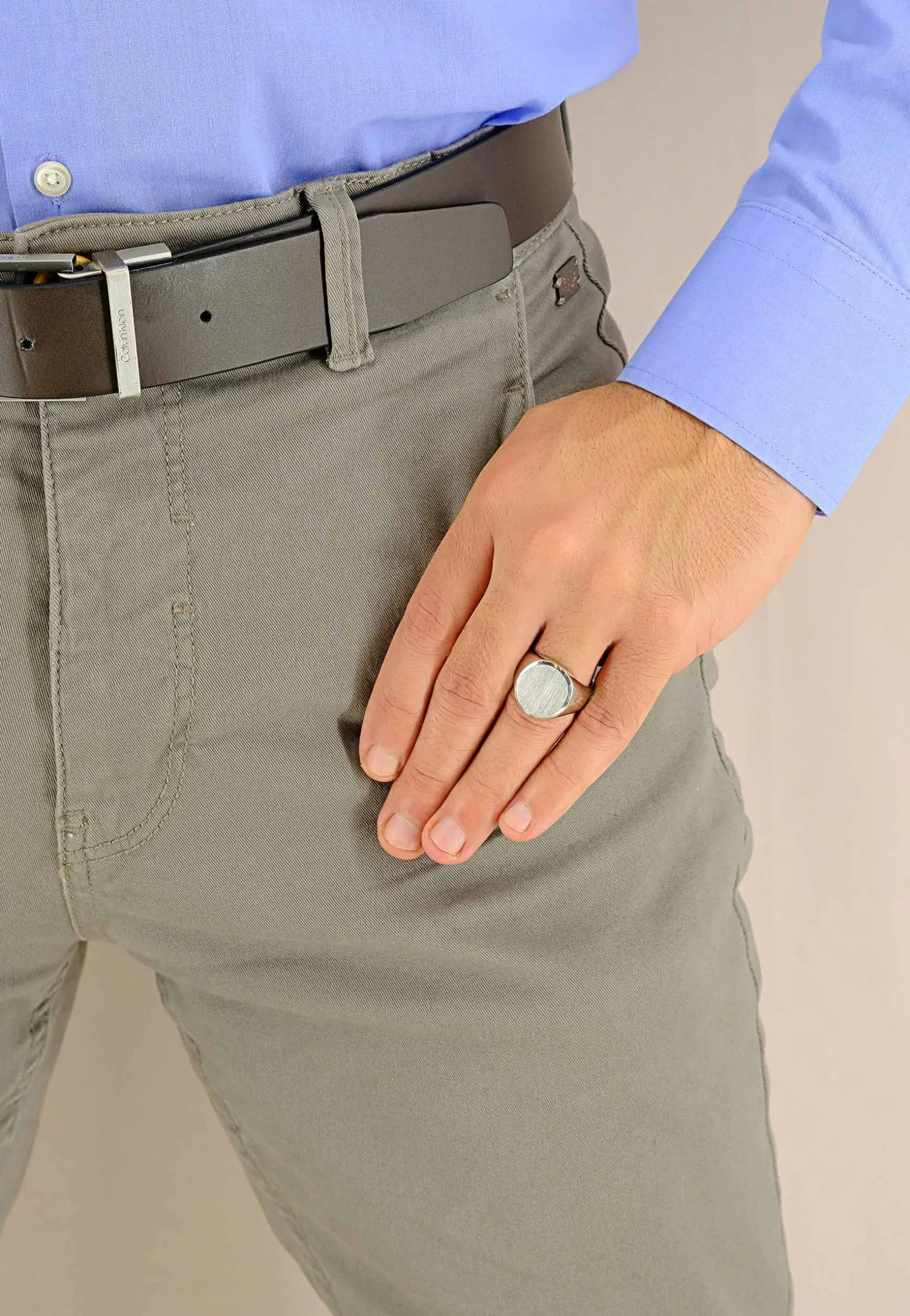 Plattenring Silber 925