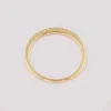 Ring Gelbgold 750 Brillanten 0.10ct. Rivère 4-Grifffassung (56)
