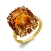 Ring 750/18K Gelbgold Citrin 9.1ct.
