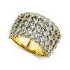 Ring 750/18K Gelbgold Diamant 5.41ct.