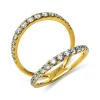 Ring 750/18K Gelbgold Diamant 0.83ct.