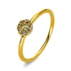Ring 750/18K Gelbgold Peridot 0.14ct.