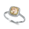 Ring 750/18K Gelbgold/Weissgold Diamant 1.35ct.