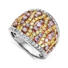 Ring 585/14K Gelbgold/Weissgold/Rotgold Diamant 2.35ct.