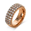 Ring 750/18K Rotgold Diamant 1.04ct.
