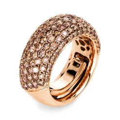 Ring 750/18K Rotgold Diamant 3.01ct.