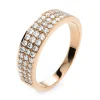Ring 750/18K Rotgold Diamant 0.53ct.