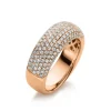 Ring 750/18K Rotgold Diamant 0.98ct.