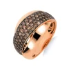 Ring 750/18K Rotgold Diamant 1.36ct.