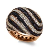 Ring 750/18K Rotgold Diamant 3.57ct.