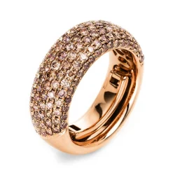 Ring 750/18K Rotgold Diamant 2.01ct.