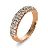Ring 750/18K Rotgold Diamant 0.5ct.