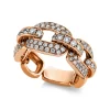Ring 750/18K Rotgold Diamant 0.97ct.