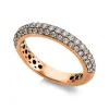 Ring 750/18K Rotgold Diamant 0.71ct.