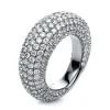 Ring 750/18K Weissgold Diamant 6.32ct.