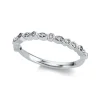 Ring 750/18K Weissgold Diamant 0.12ct.