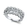 Ring 585/14K Weissgold Diamant 1.74ct.