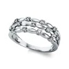 Ring 750/18K Weissgold Diamant 0.27ct.