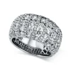 Ring 750/18K Weissgold Diamant 3.51ct.