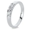 Ring 750/18K Weissgold Diamant 0.28ct.