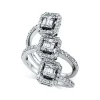 Ring 585/14K Weissgold Diamant 1.01ct.