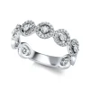 Ring 750/18K Weissgold Diamant 0.39ct.