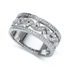 Ring 750/18K Weissgold Diamant 0.47ct.