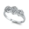 Ring 750/18K Weissgold Diamant 0.71ct.