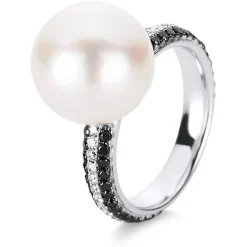 Ring 750/18K Weissgold Diamant 0.79ct.