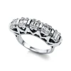 Ring 750/18K Weissgold Diamant 0.6ct.