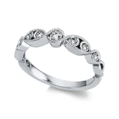 Ring 750/18K Weissgold Diamant 0.29ct.