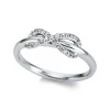 Ring 750/18K Weissgold Diamant 0.14ct.
