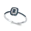 Ring 750/18K Weissgold Diamant 0.2ct.