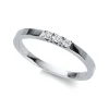 Ring 750/18K Weissgold Diamant 0.8ct.