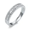 Ring 750/18K Weissgold Diamant 0.33ct.