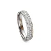 Ring 750/18K Weissgold Diamant 0.89ct.