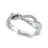 Ring 750/18K Weissgold Diamant 0.14ct.