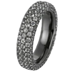 Ring 750/18K Weissgold Safir 4.28ct.