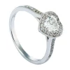 Ring Silber 925 Zirkonia Herz