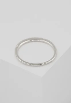 Ring Weissgold 750 Brillanten 0.10ct. Rivère 4-Grifffassung (54)