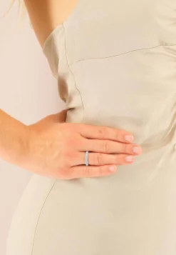 Ring Weissgold 750 Brillanten 0.69ct. (52)