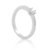 Solitaire Ring Diamant 0.25ct. Weissgold 750