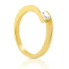 Solitaire Ring Diamant 0.25ct. Gelbgold 750